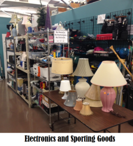 Electronics and Sporting Goods